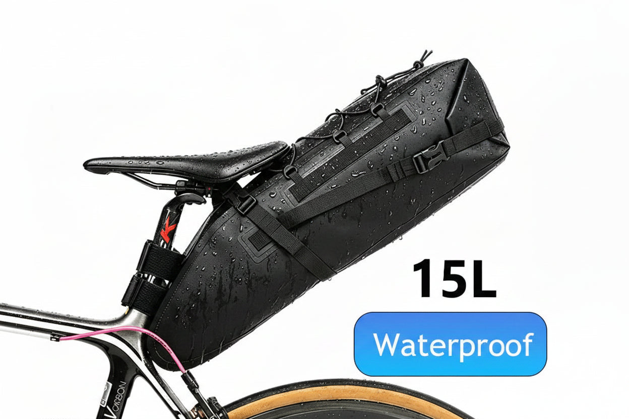 Vridezone 15L Waterproof E-Bike Saddle Bag