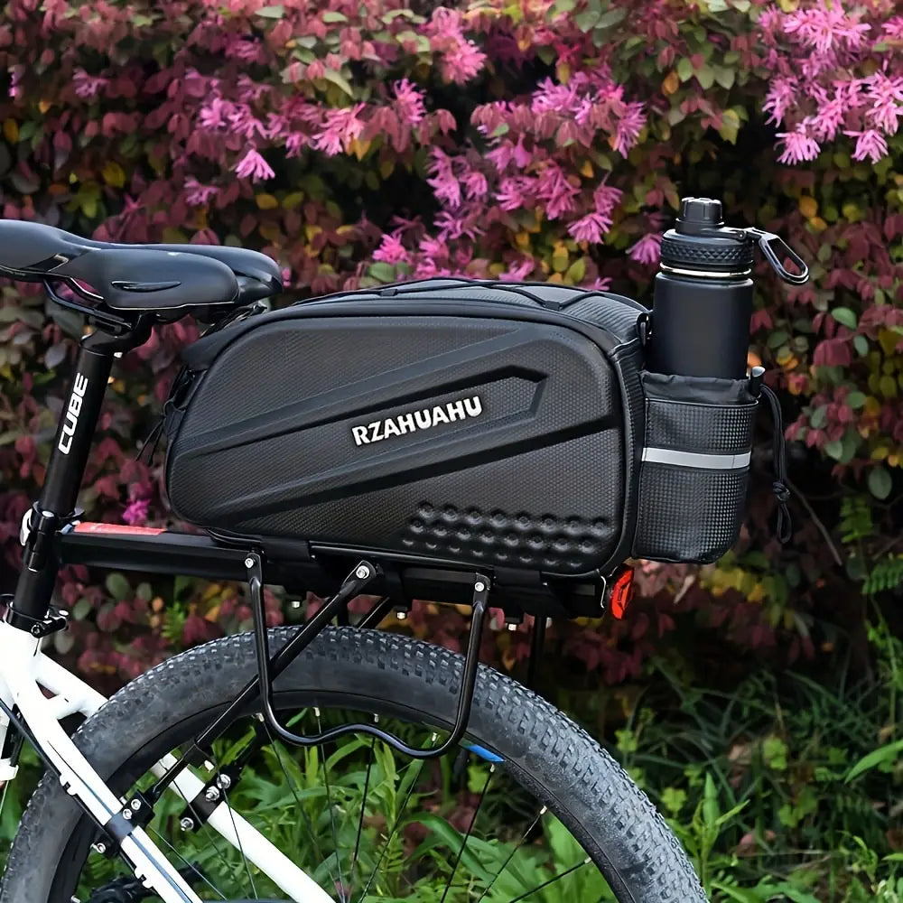 Vridezone Large-Capacity Hard-Shell E-Bike Rear Rack Bag