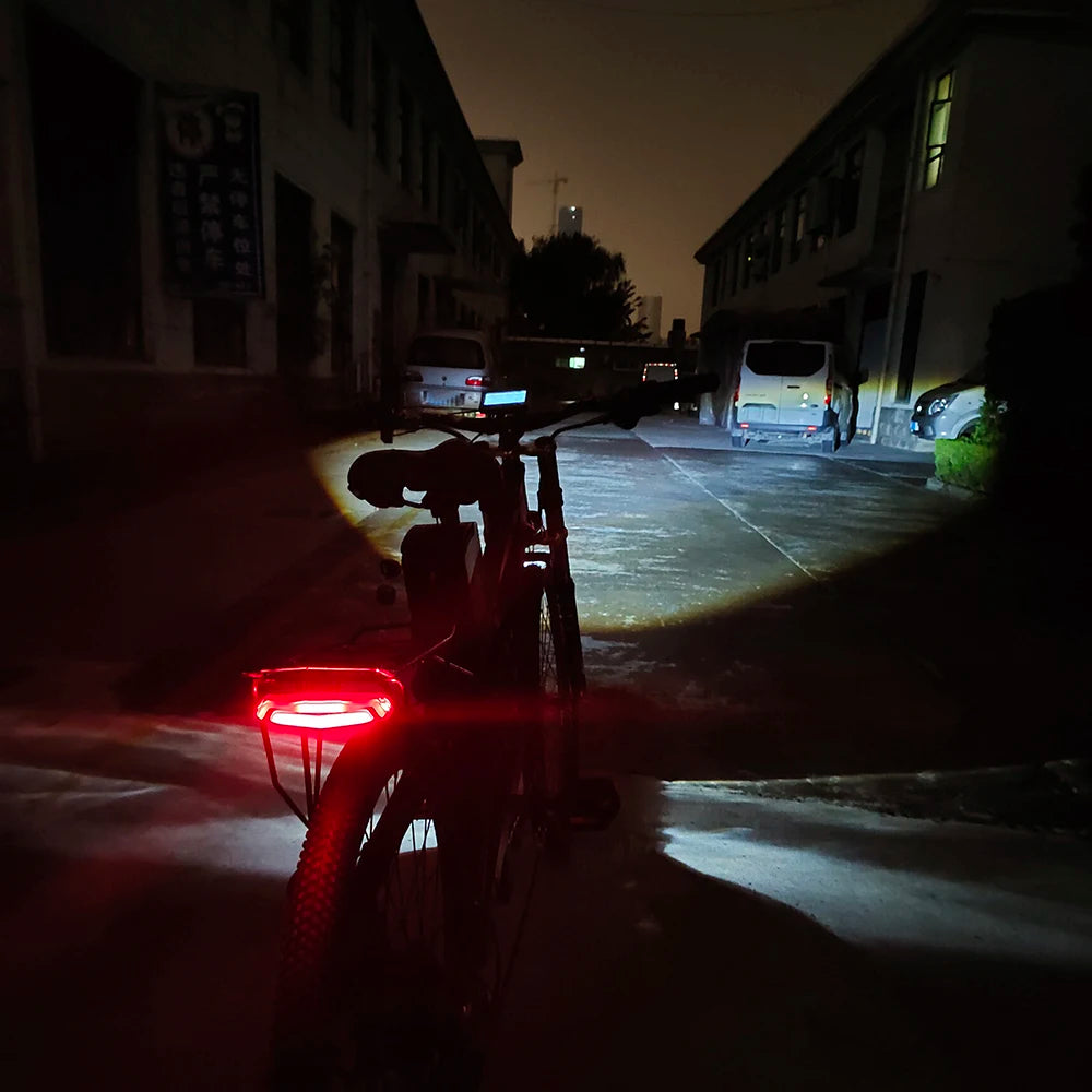 EBKE Ebike Electric Bicycle Headlight About 3500LUX 24V 36V 48V 52V 60V Compatible 6W E24 Aluminium Alloy