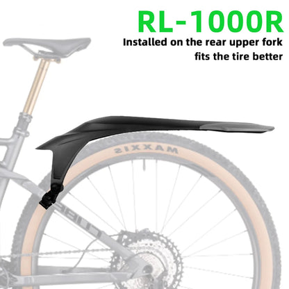 Vridezone Quick-Release E-Bike Mudguards for 26–29-Inch Wheels