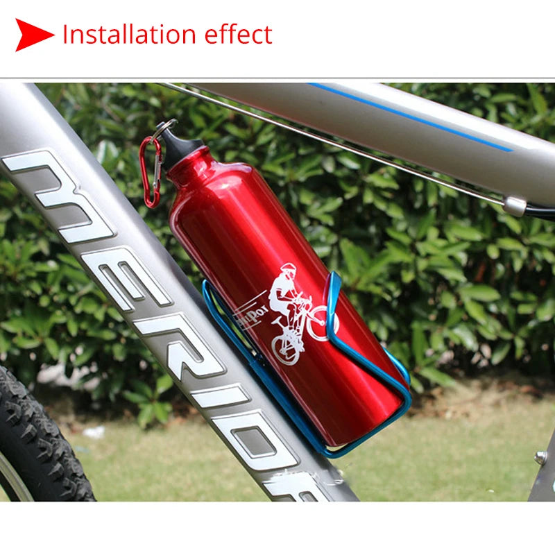 Carry your drink conveniently with the Vridezone 35g aluminium e-bike bottle cage, featuring a compact frame and five available colours.