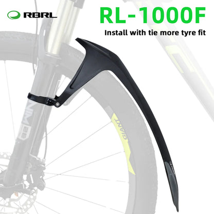 RBRL MTB Bicycle Mudguard Quick-Release Widen Bike Fender HIgh Quality PP Splash Proof Fender for 24-29 Cycling Profector