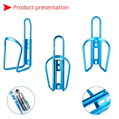 Carry your drink conveniently with the Vridezone 35g aluminium e-bike bottle cage, featuring a compact frame and five available colours.