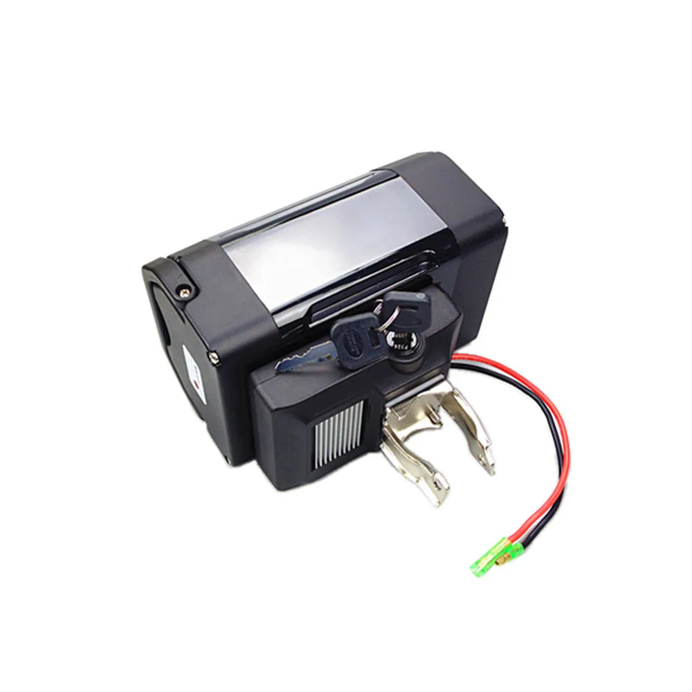 Folding Ebike City Bike Trike Ebike Battery 36V 10Ah 12.8Ah 14Ah 48V 10Ah 24V 10Ah Seat Post Mounting Battery with Charger