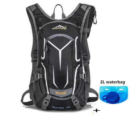 Vridezone E-Bike Hydration Backpack with Helmet Carrier