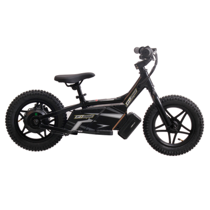 VrideZone 12 Inch Ebike for Kids With Training wheels – Perfect First Ride for Ages 1–5