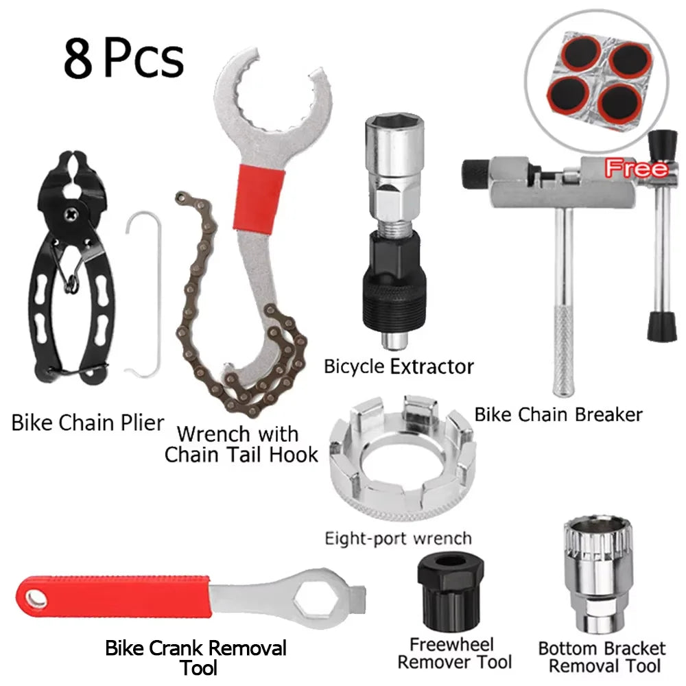Vridezone E-Bike Chain, Crank and Cassette Repair Tools