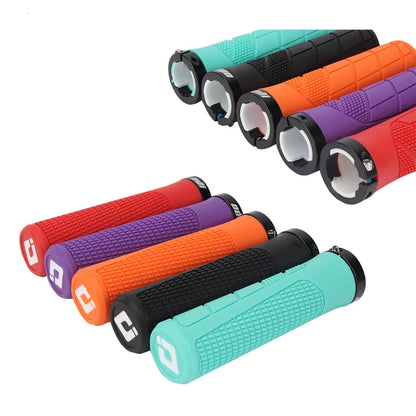 Vridezone Lock-On Rubber E-Bike Handlebar Grips