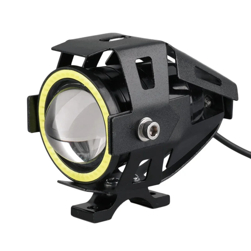 E-Bike Light Headlight Input DC 12V-80V Ebike Handlebar Lamp Electric Scooter LED Front Light HOT