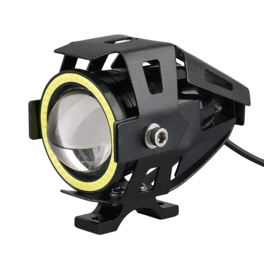 E-Bike Light Headlight Input DC 12V-80V Ebike Handlebar Lamp Electric Scooter LED Front Light HOT