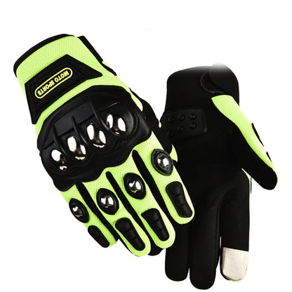 Tactical Gloves Steel Safety Outdoor Cycling Equipment Brass Knuckle Motorcycle Powersports Racing Bicycle Self Defence For Man