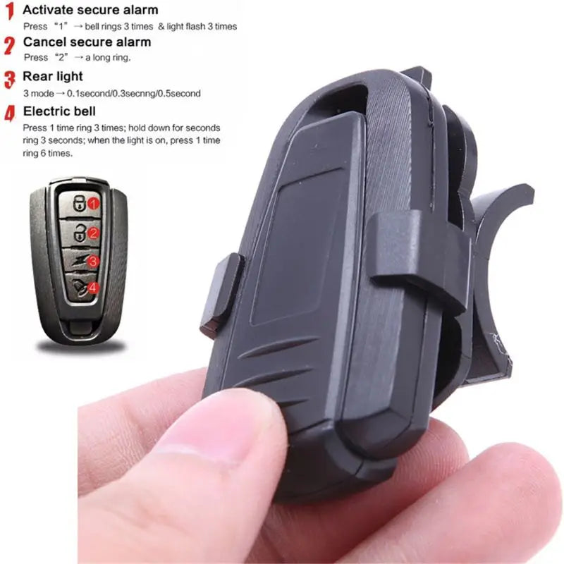 Vridezone A6 E-Bike Taillight & Anti-Theft Alarm