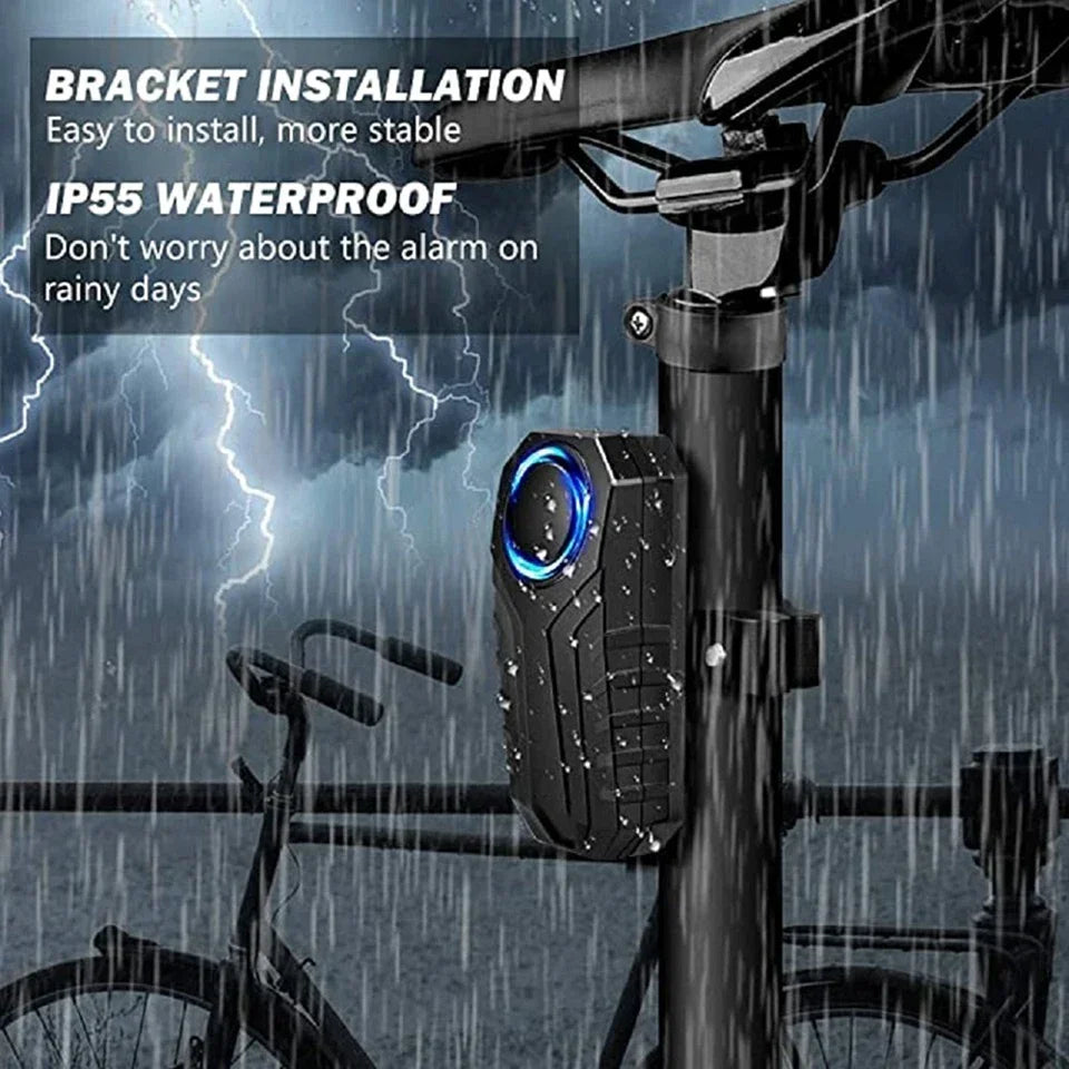 Vridezone 113 dB Wireless E-Bike Anti-Theft Alarm