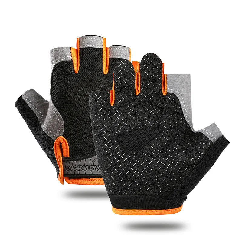 Vridezone Breathable Half-Finger E-Bike Cycling Gloves