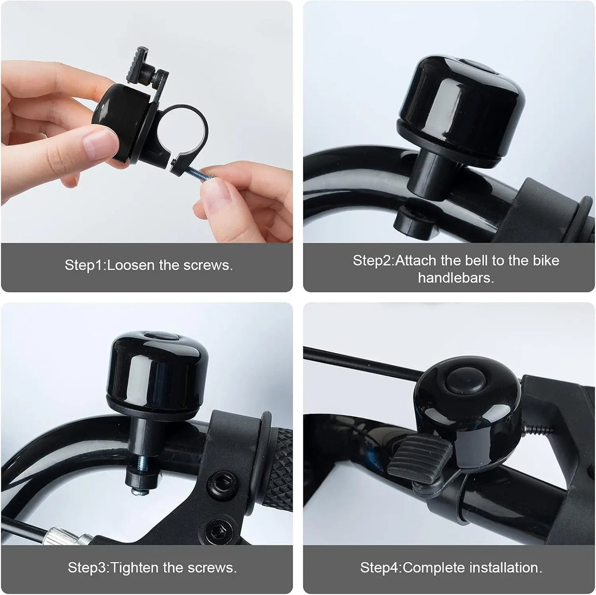 Vridezone Classic Aluminium E-Bike Bell