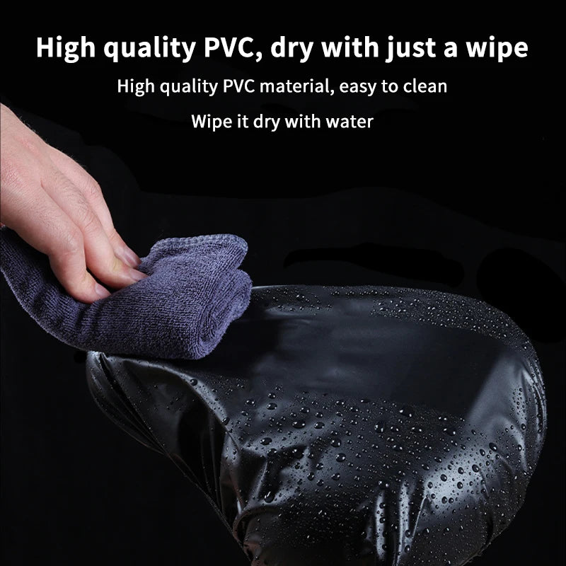 Vridezone Waterproof Elastic E-Bike Saddle Rain Cover