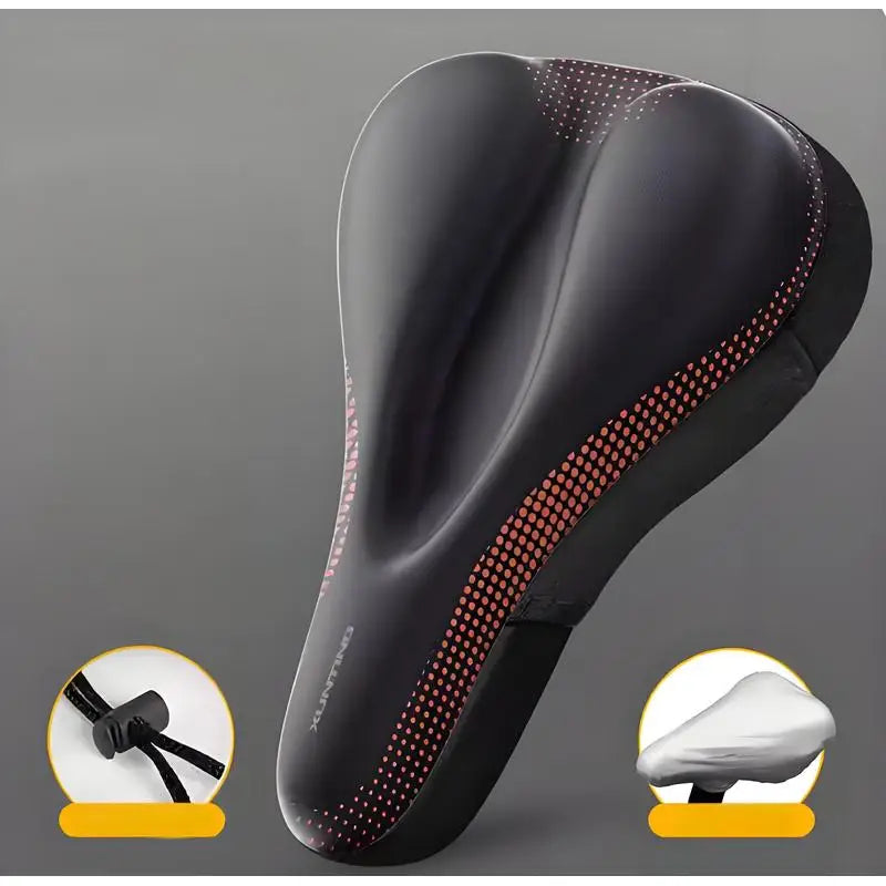 Vridezone Silicone and Memory Foam E-Bike Seat Cover