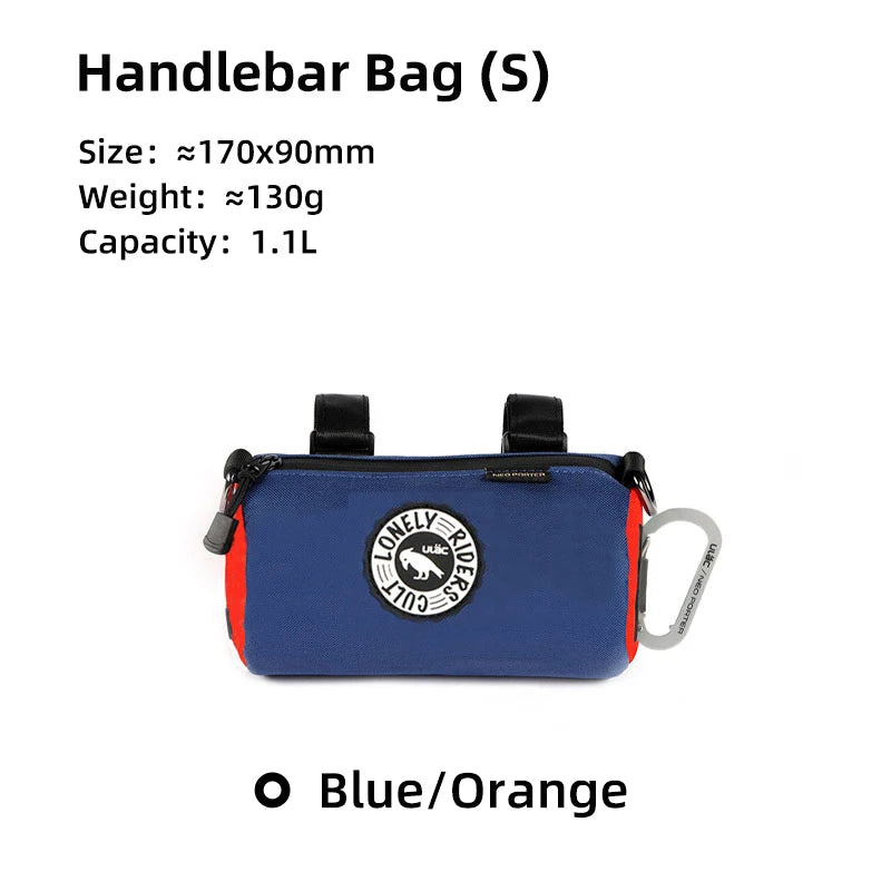 Vridezone Water-Resistant E-Bike Handlebar Bag – 1.1L to 2.7L