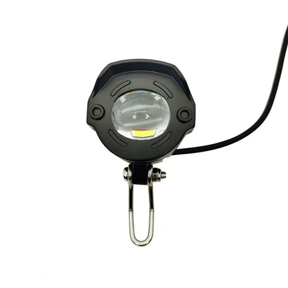 EBKE Ebike Electric Bicycle Headlight About 3500LUX 24V 36V 48V 52V 60V Compatible 6W E24 Aluminium Alloy