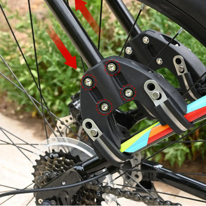Rear Bike Rack,Fits Mountain Bikes E MTB, Electric Mountain Bikes, Easy Install & Use, Fits Any Brand Pannier Bag & Rack Trunks