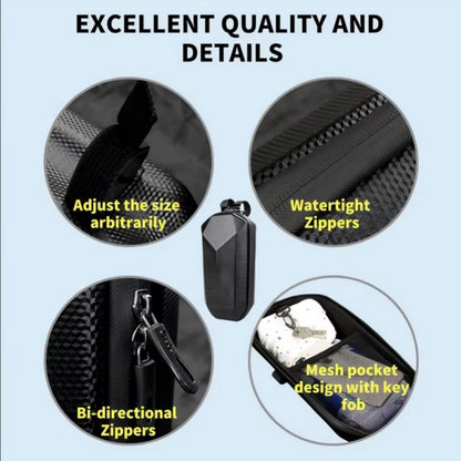 Vridezone Hard-Shell E-Bike Handlebar Storage Bag