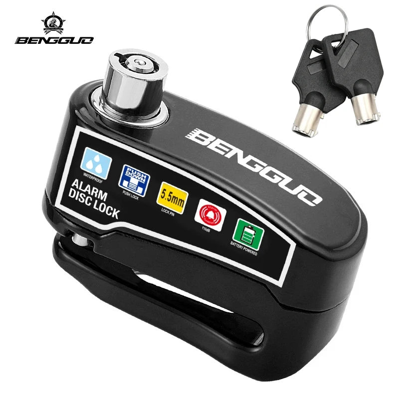 Vridezone 110 dB E-Bike Anti-Theft Disc Brake Lock