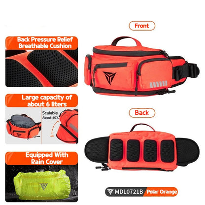 Vridezone Expandable Water-Resistant E-Bike Waist Bag