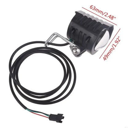 Vridezone 2-in-1 E-Bike Headlight and Horn