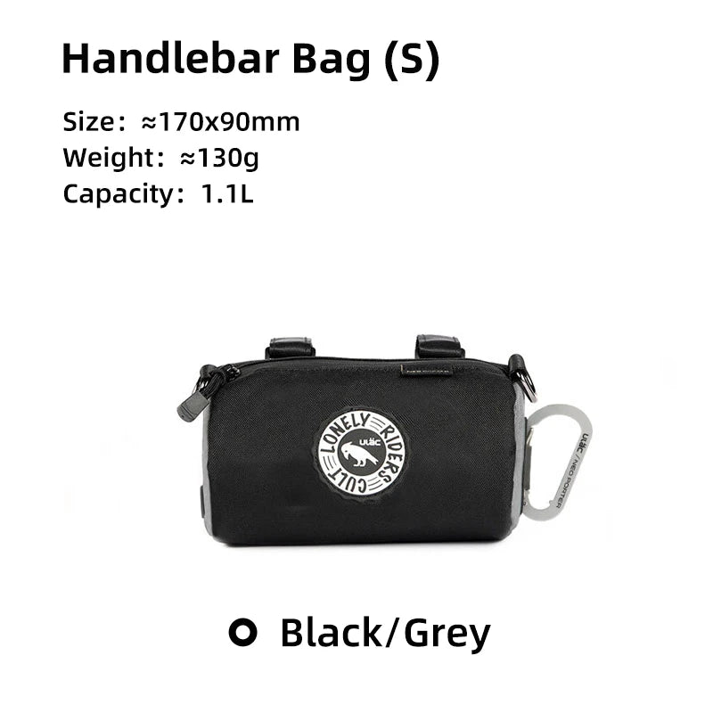 Vridezone Water-Resistant E-Bike Handlebar Bag – 1.1L to 2.7L