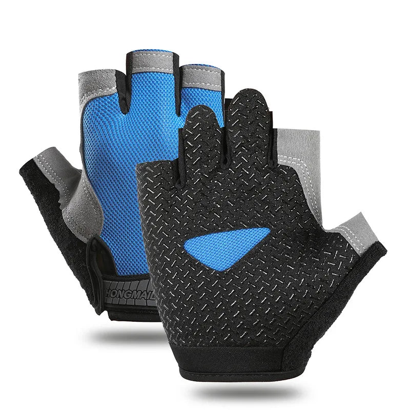 Vridezone Breathable Half-Finger E-Bike Cycling Gloves