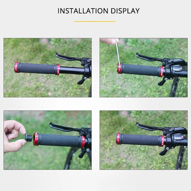 Vridezone Single Lock-On Anti-Slip E-Bike Handlebar Grips