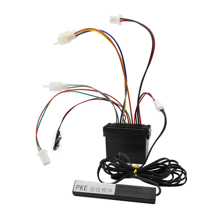48v~145v Elerctric Bike E-bike Two Way Alarm LCD Screen Burglar Security System Auto Sensing Theft Protection Rechargeable