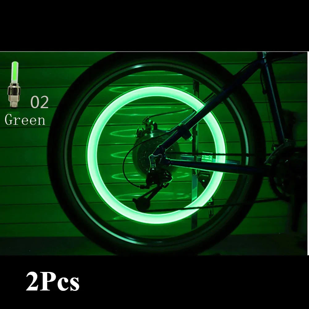 Vridezone Motion-Activated LED E-Bike Tyre Valve Lights