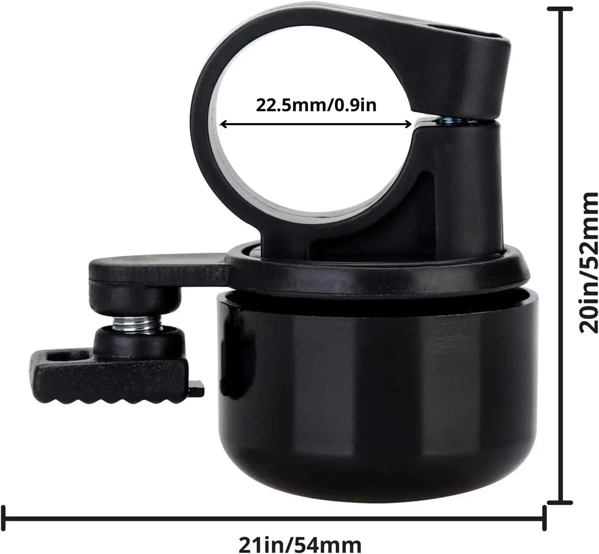 Vridezone Aluminium Alloy E-Bike Bell