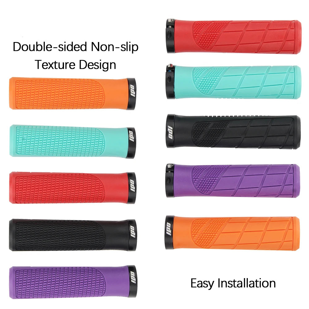 Vridezone Lock-On Rubber E-Bike Handlebar Grips