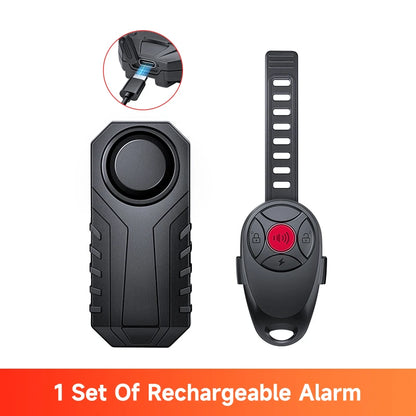 Vridezone 113 dB Wireless E-Bike Anti-Theft Alarm
