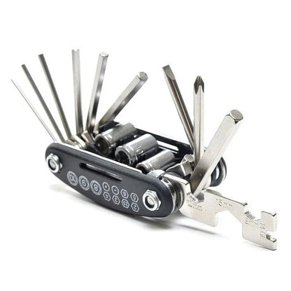 Vridezone 16-in-1 Folding E-Bike Repair Multitool Kit