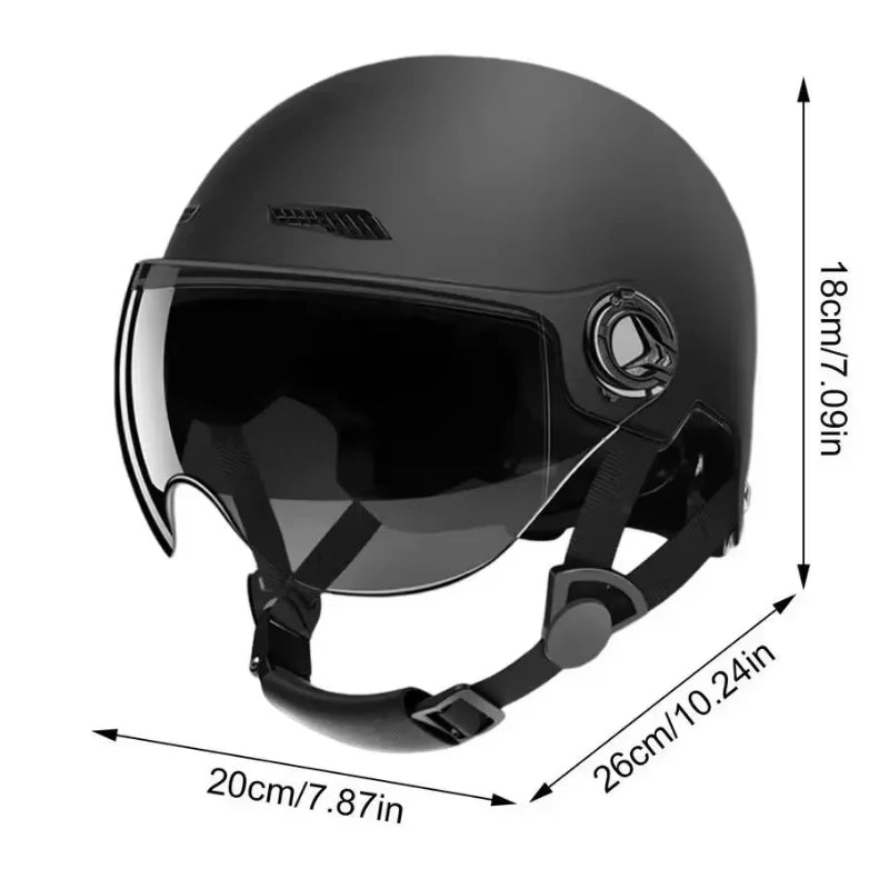 Vridezone Adult Half-Cover E-Bike Helmet
