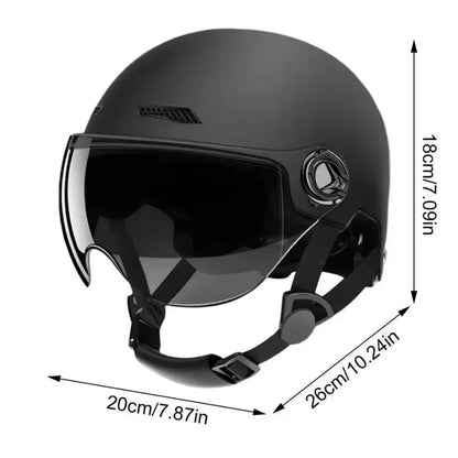 Vridezone Adult Half-Cover E-Bike Helmet
