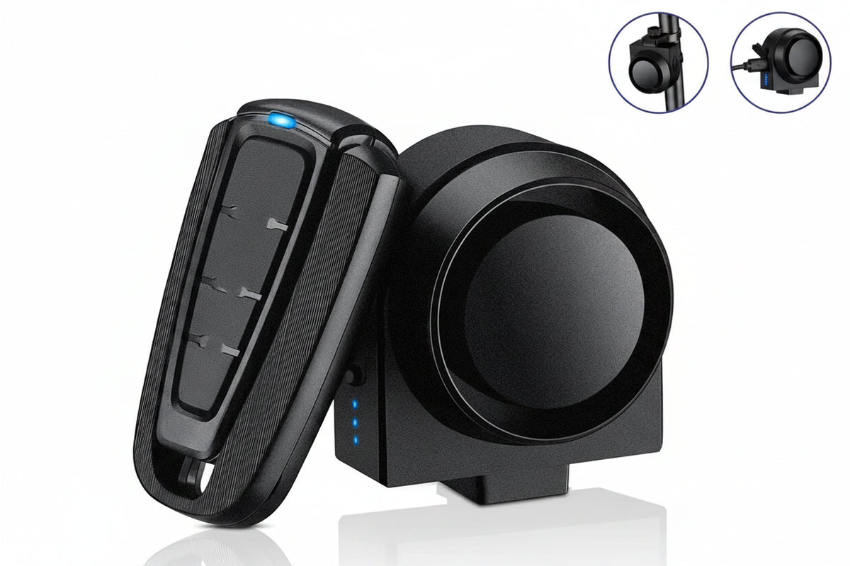 Vridezone 115 dB Wireless E-Bike Anti-Theft Alarm