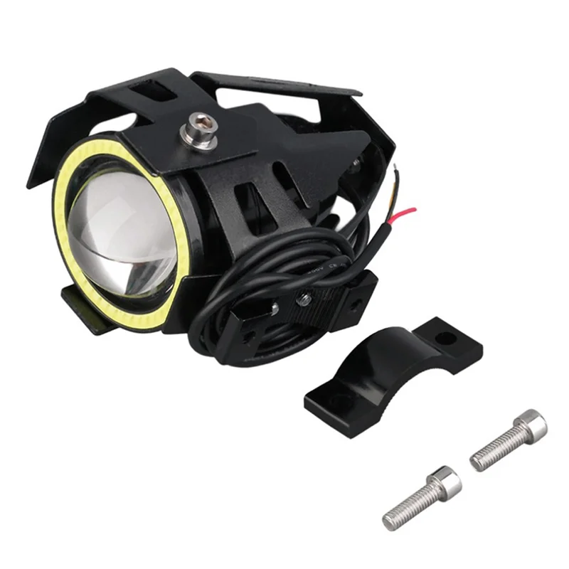 E-Bike Light Headlight Input DC 12V-80V Ebike Handlebar Lamp Electric Scooter LED Front Light HOT