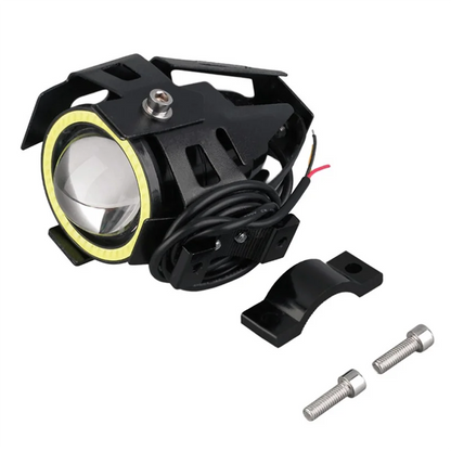 E-Bike Light Headlight Input DC 12V-80V Ebike Handlebar Lamp Electric Scooter LED Front Light HOT