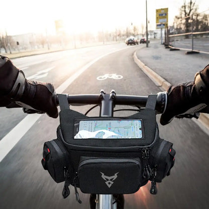 Vridezone Touchscreen E-Bike Handlebar & Waist Bag