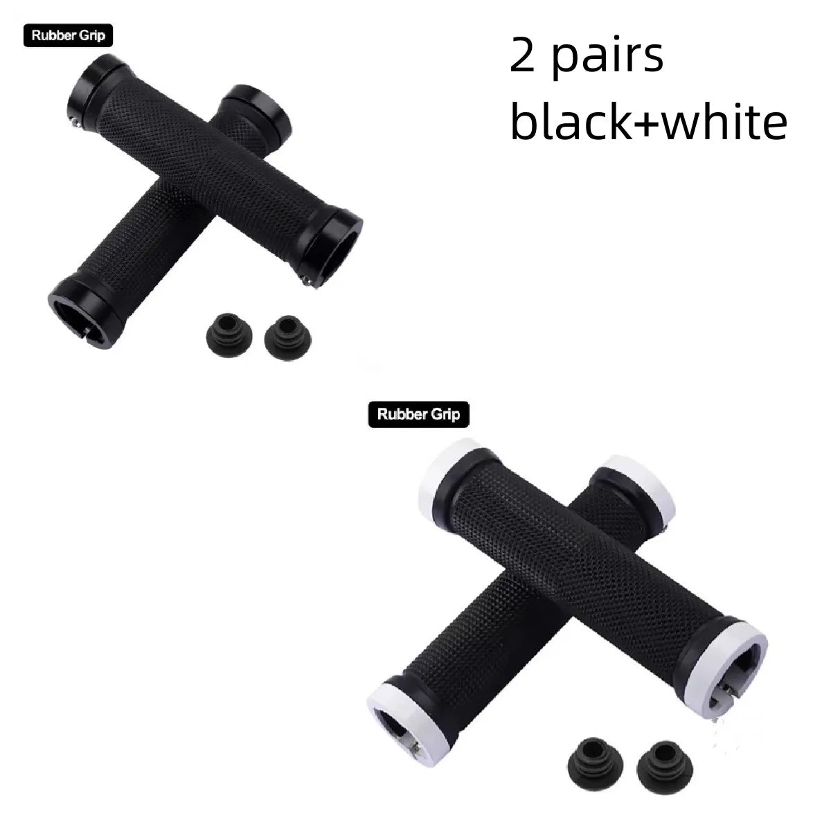 Vridezone Single Lock-On Anti-Slip E-Bike Handlebar Grips