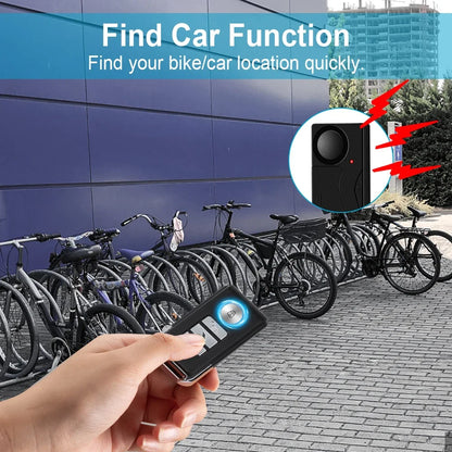 Vridezone 110 dB E-Bike Anti-Theft Vibration Alarm