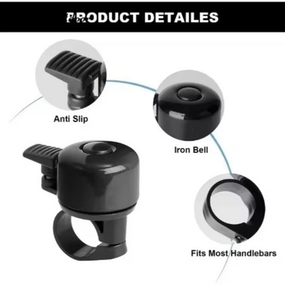 Vridezone Aluminium Alloy E-Bike Handlebar Bell