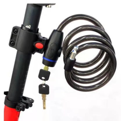 Vridezone 85 cm Key-Operated E-Bike Cable Lock
