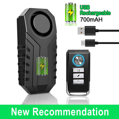 Vridezone 113 dB Wireless E-Bike Anti-Theft Alarm