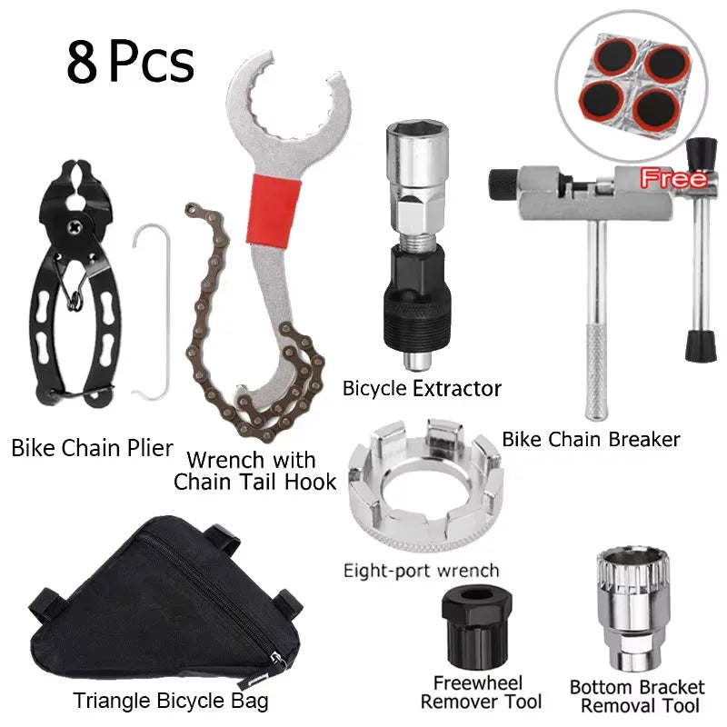 Vridezone E-Bike Chain, Crank and Cassette Repair Tools