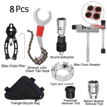 Vridezone E-Bike Chain, Crank and Cassette Repair Tools